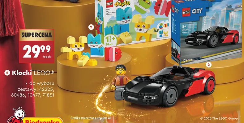 Klocki LEGO 71851 promocja w Biedronka