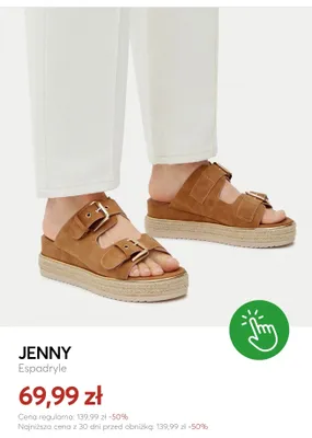 Espadryle Jenny promocja w eobuwie.pl