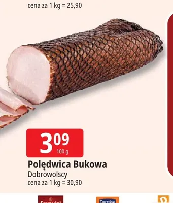 Polędwica bukowa Dobrowolscy promocja w Leclerc