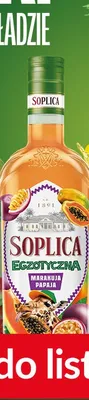 Wódka smakowa Soplica Egzotyczna Marakuja Papaja promocja w Lidl