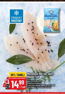 Morszczuk filet bez skóry Master Fish promocja w POLOmarket