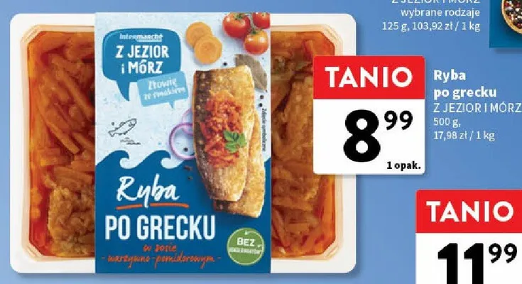 Ryba po grecku promocja w Intermarche