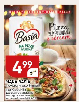 Mąka BASIA wybrany asortyment promocja w Chata Polska