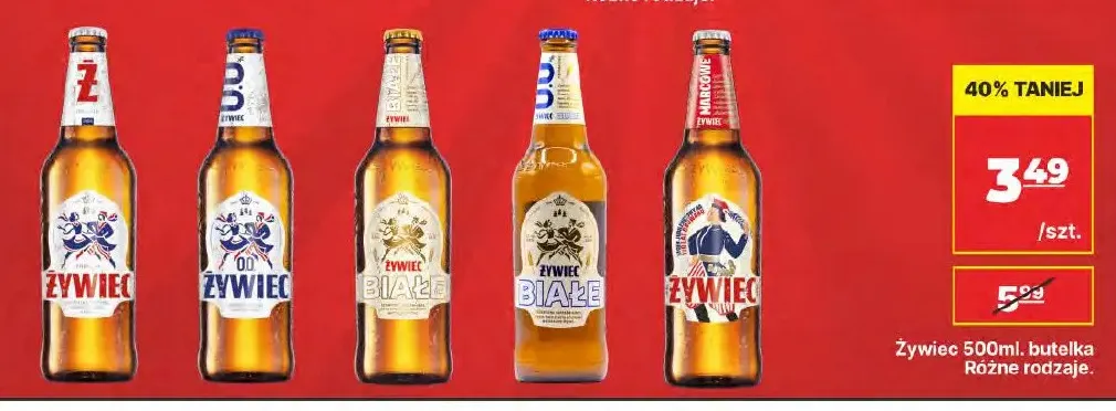 Piwo Żywiec Białe promocja w API Market