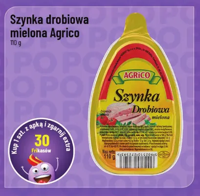 Szynka drobiowa mielona Agrico promocja w POLOmarket