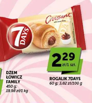 Rogalik 7Days promocja w Groszek