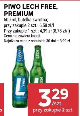 Piwo Lech Free, Premium promocja w Stokrotka