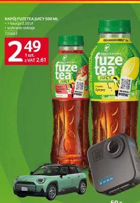 Napój Fuze Tea Juicy o smaku cytryny promocja w Selgros