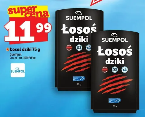 Łosoś dziki Suempol promocja w TOPAZ