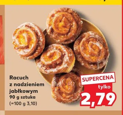 Racuch z nadzieniem jabłkowym promocja w Kaufland