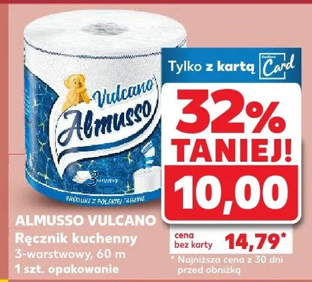 Ręcznik kuchenny 3-warstwowy, 60m promocja w Kaufland