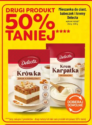 Krem Delecta Karpatka oryginalna promocja w POLOmarket