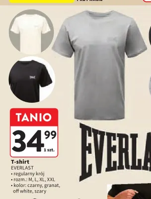 T-shirt Everlast promocja w Intermarche