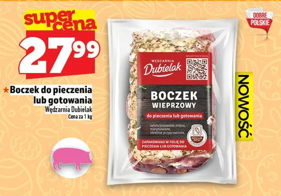 Boczek do pieczenia lub gotowania promocja w TOPAZ