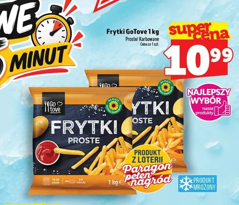 Frytki proste GoTove promocja w TOPAZ