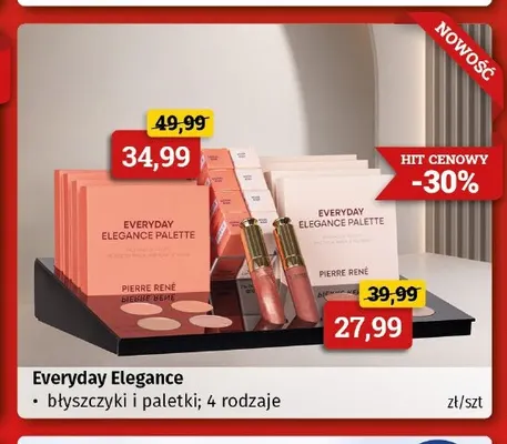 Błyszczyk do ust Everyday Elegance Pierre René promocja w Drogeria Kosmyk
