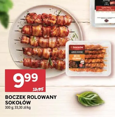 Boczek rolowany Sokołów promocja w Stokrotka