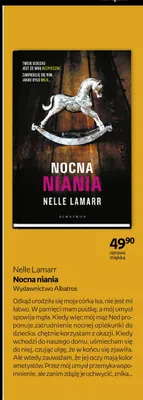 Książka Nocna niania promocja w Empik