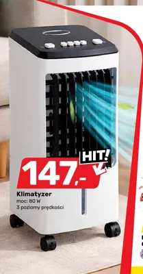 Klimatyzer 80W 3 poziomy prędkości promocja w Bricomarche