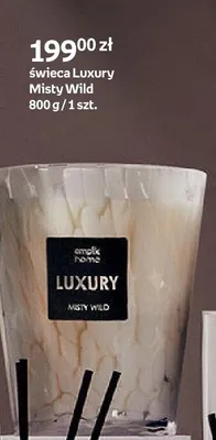 Świeca Luxury Misty Wild promocja w Empik