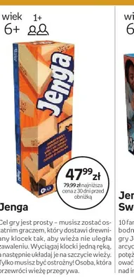 Gra Jenga promocja w Dzień Dziecka