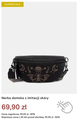 Nerka damska z imitacji skóry promocja w Medicine