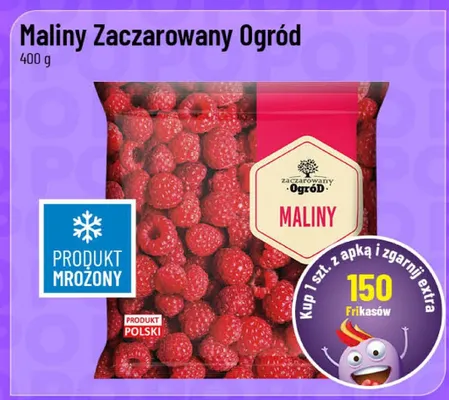 Maliny mrożone Zaczarowany Ogród promocja w POLOmarket