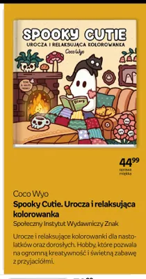 Książka Spooky Cutie. Urocza i relaksująca kolorowanka Coco Wyo promocja w Empik