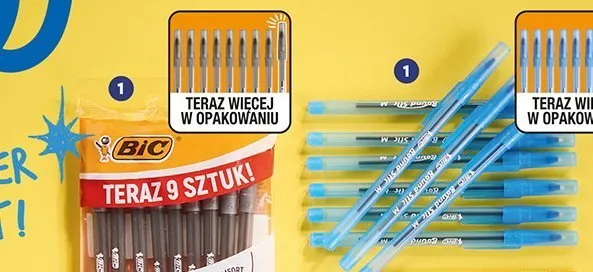 Długopis BIC Round Stic Classic promocja w Biedronka