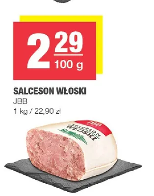 Salceson włoski JBB promocja w SPAR