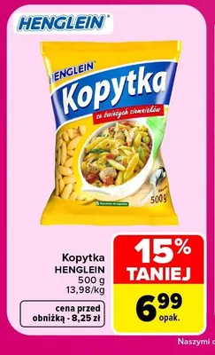 Kopytka Henglein promocja w Carrefour