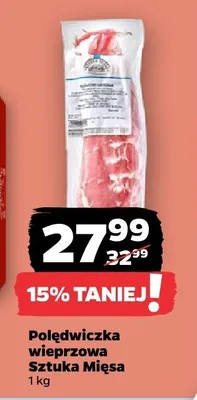Polędwiczka wieprzowa Sztuka Mięsa promocja w Netto