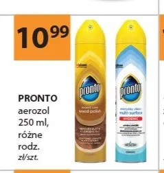 Aerozol do mebli Pronto promocja w Drogerie Laboo