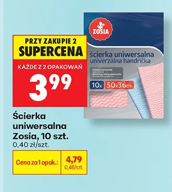 Ścierka uniwersalna Zosia promocja w Biedronka