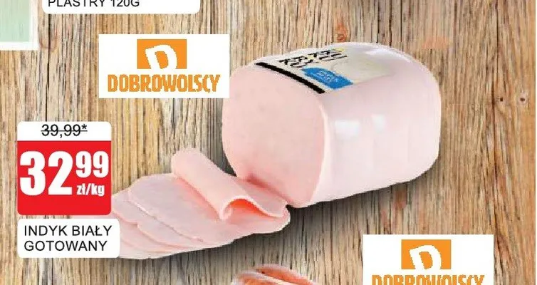 Indyk biały gotowany Dobrowolscy promocja w Bingo