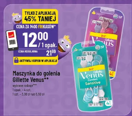 Maszynka do golenia Gillette Venus promocja w POLOmarket
