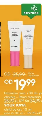 Olejek do ust Your Kaya Letnia Czereśnia promocja w Super-Pharm