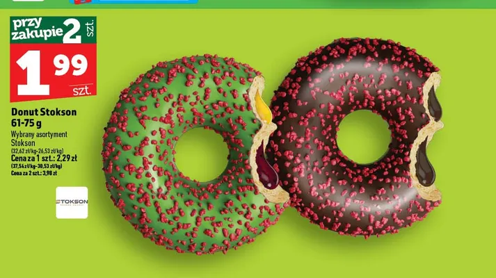 Donut Stokson promocja w TOPAZ