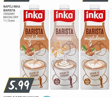 Napój Inka Barista owsiany promocja w Słoneczko