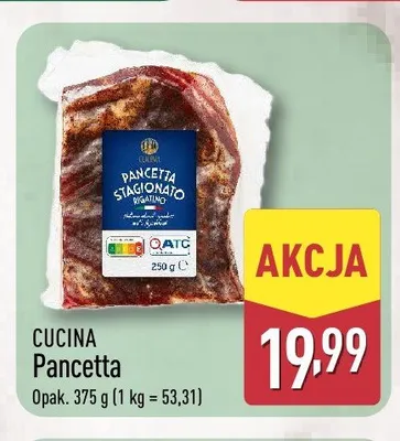 Pancetta CUCINA promocja w Aldi