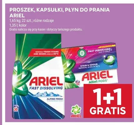 Kapsułki do prania Ariel promocja w Stokrotka