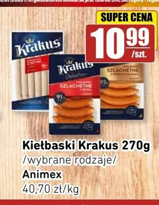 Kiełbaski Krakus Szlachetne z piersi kurczaka promocja w API Market