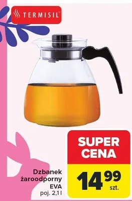 Dzbanek żaroodporny promocja w Carrefour