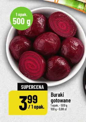 Buraki gotowane promocja w POLOmarket