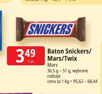 Baton Twix promocja w Leclerc