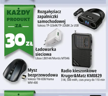 Ładowarka sieciowa Montis MT046 promocja w Leclerc