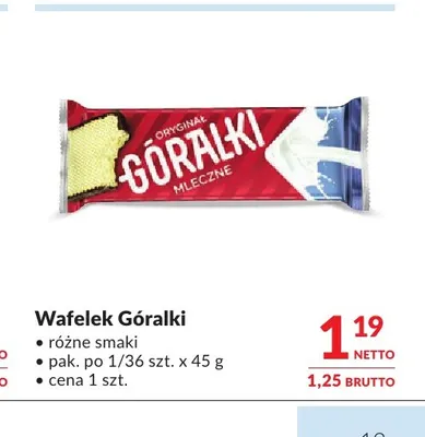 Wafelek Góralki promocja w Makro