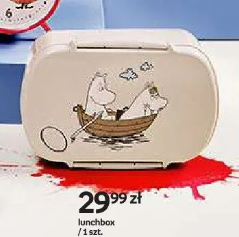 Lunchbox Moomin beżowy promocja w Empik