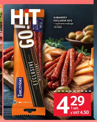 Kabanosy Exclusive Tarczyński promocja w Selgros