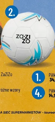 Piłka nożna różne wzory ZaZiZo promocja w POLOmarket